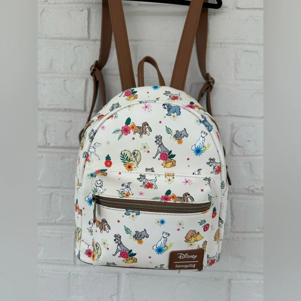 Loungefly Disney Cats Dogs Backpack Aristocats - Picture 3 of 11